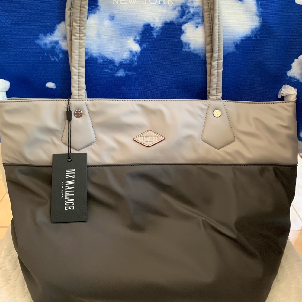 NWT MZ Wallace M SoHo Tote fog/magnet air
